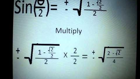 How to find the exact value of sin(pi/8)