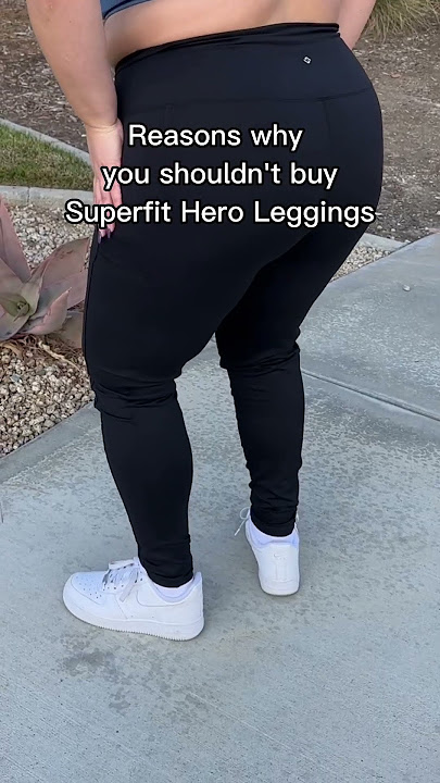 Superfit Hero Clothing Review - plus size yoga clothing, leggings