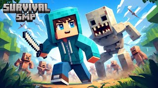 🔴 SURVIVAL SMP THE NEW JOURNEY MINECRAFT LIVE STREAM HINDI 😱