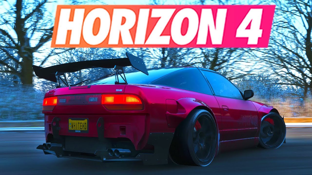 Forza Horizon 4 Nissan 240sx Rocket Bunny Kit Drift Customisation Youtube