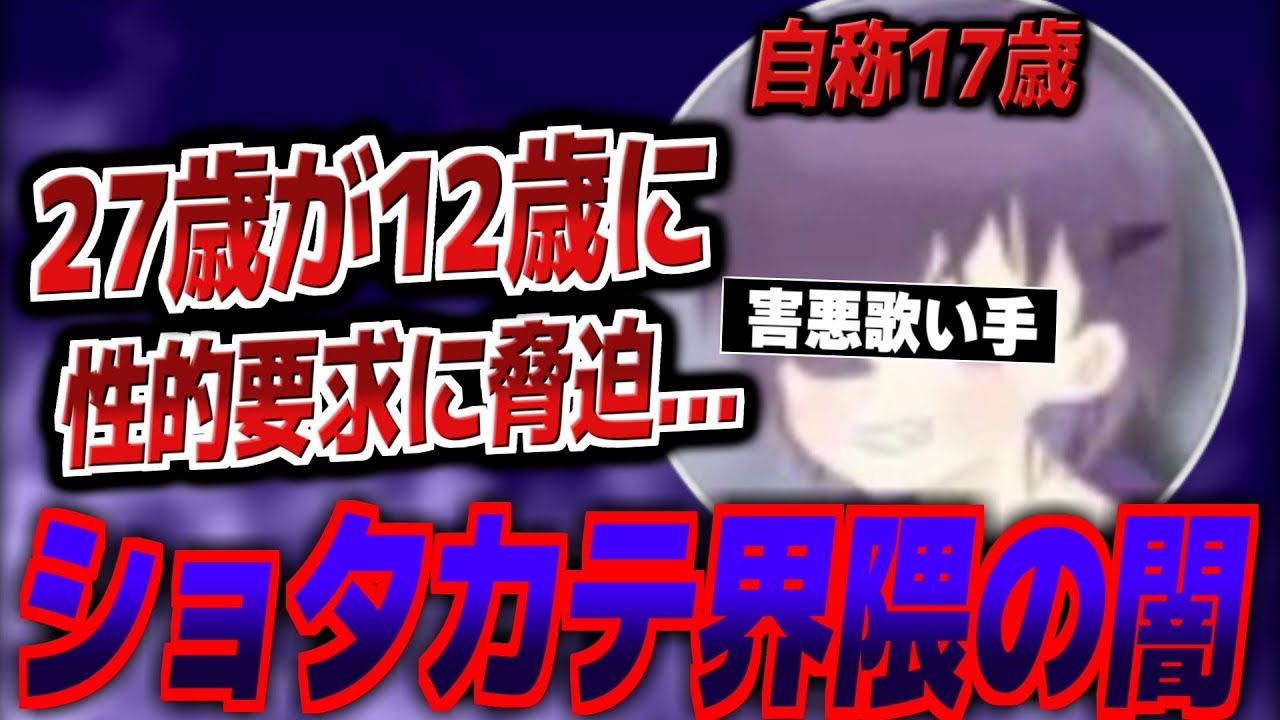 【恐怖】自称17歳の27歳…未成年のショタカテ主に粘着する歌い手の言動が異常すぎて一同が驚愕する…【ポケカメン】