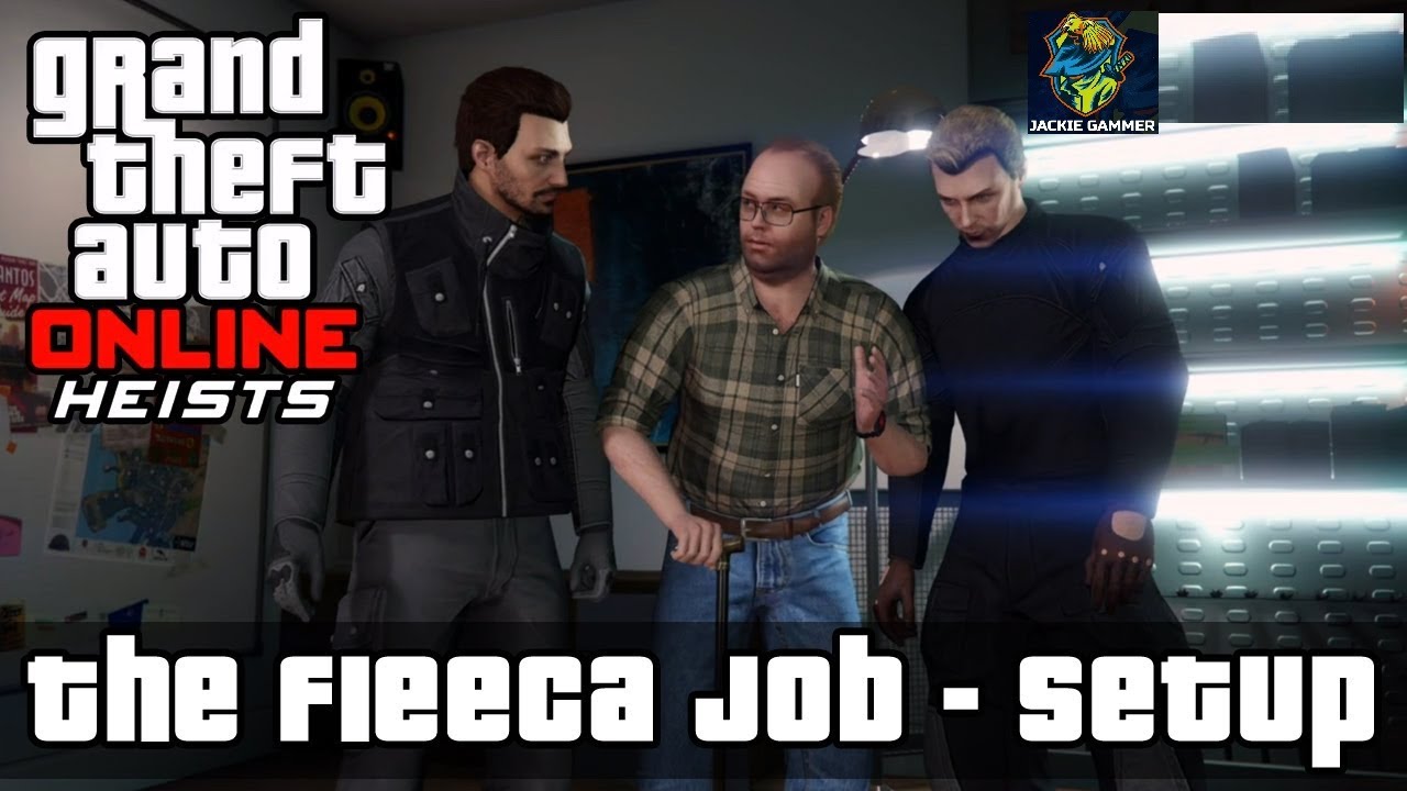 GTA Online | Heist 1: Fleeca Bank Job Setup - Scope Out, Kuruma