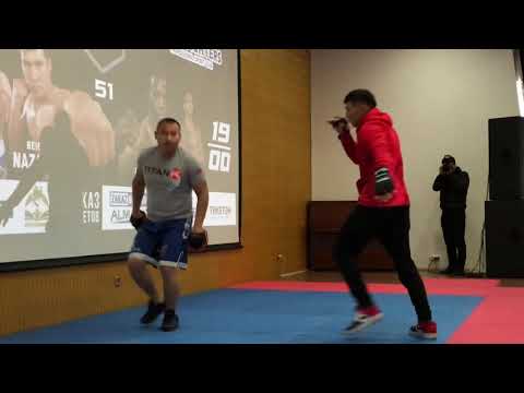 Видео: Открытая тренировка турнира MMA TITAN FC 51