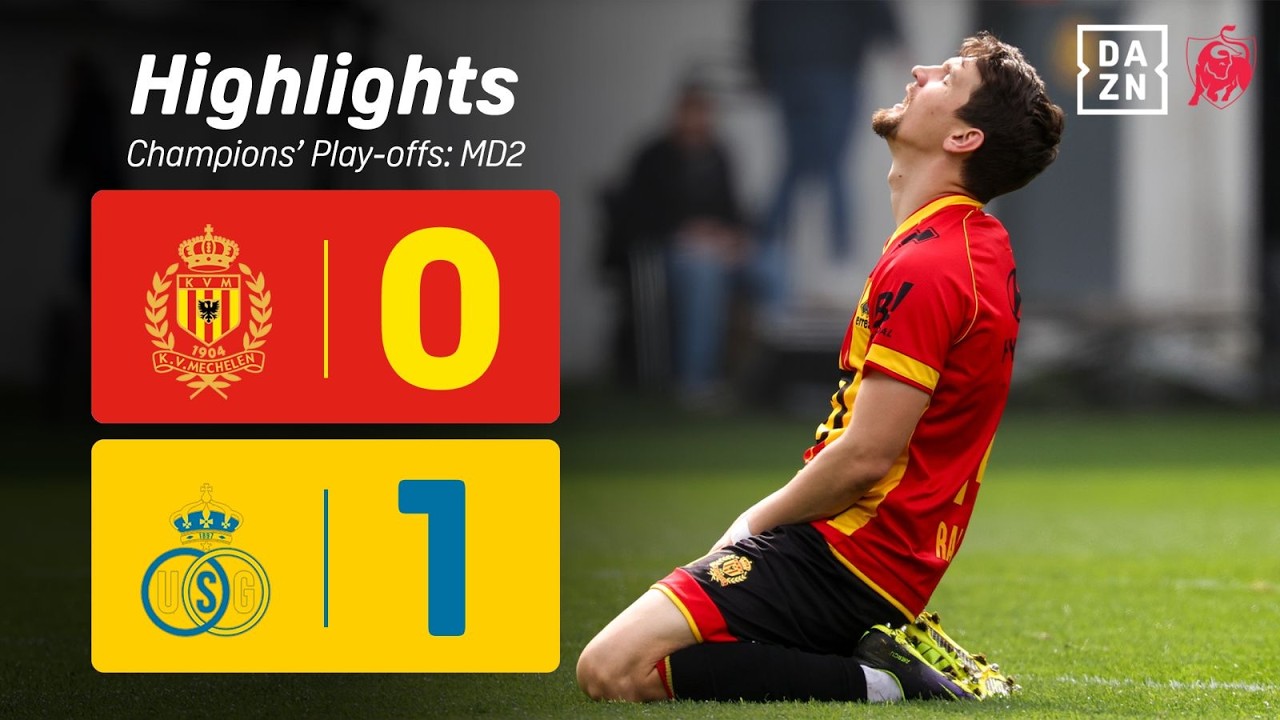 De Unionisten springen weer over Club Brugge naar de 1️⃣ste plaats. 🪜🥇 | KV Mechelen - Union SG