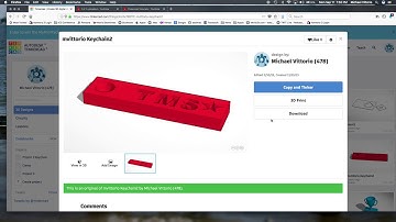 Tinkercad Keychain Indented Letters 2018