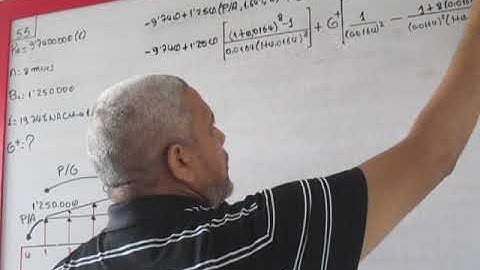 EJERCICIO 55 GRADIENTE LINEAL CRECIENTE