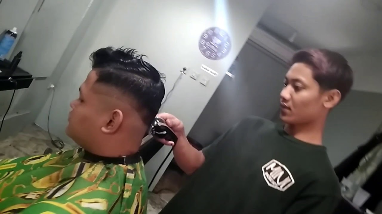  Potong  rambut  fade  YouTube