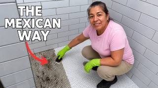 The Best Way to Clean Tile and Grout (The Mexican Way)