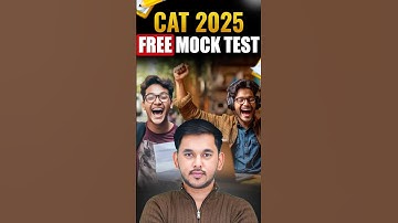 🚀 Free CAT 2025 Mock Test | Practice Like Real Exam!