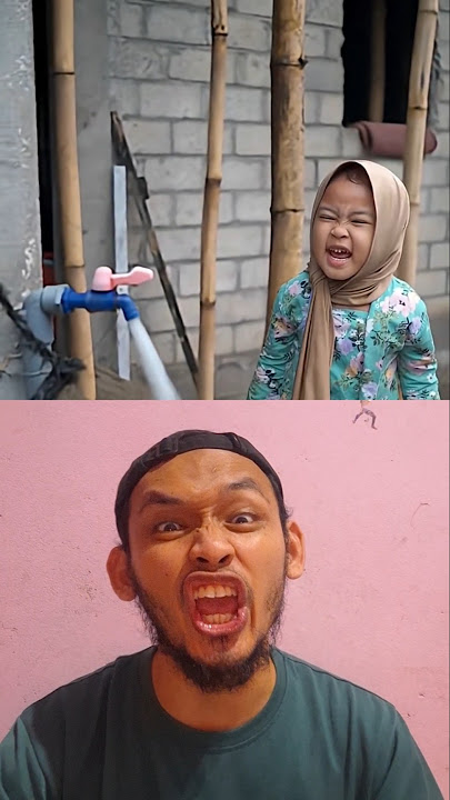 kiti cuci tangan sampai banjir part 2 #trendingshorts #masukberanda #comedy #funny #lucu