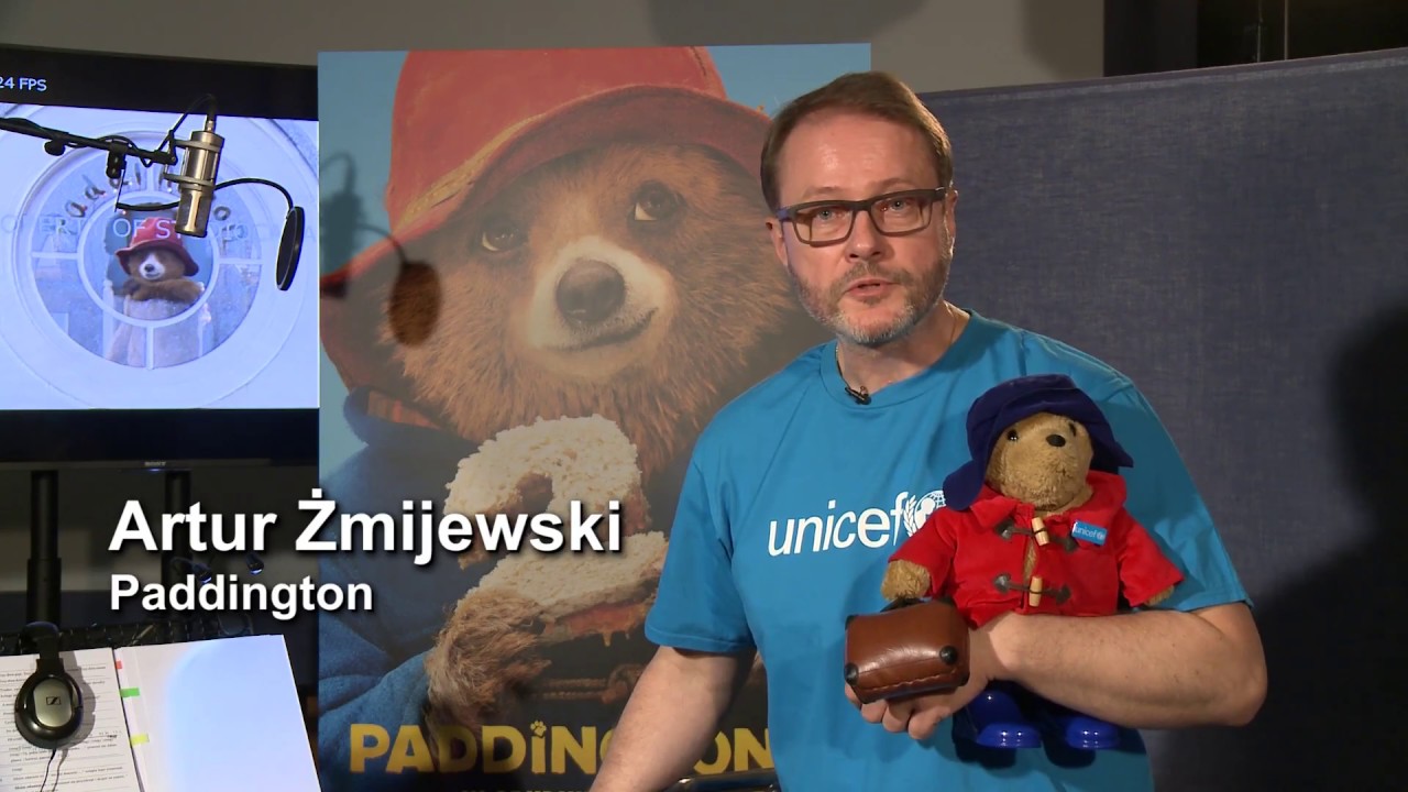 Znalezione obrazy dla zapytania żmijewski paddington  unicef