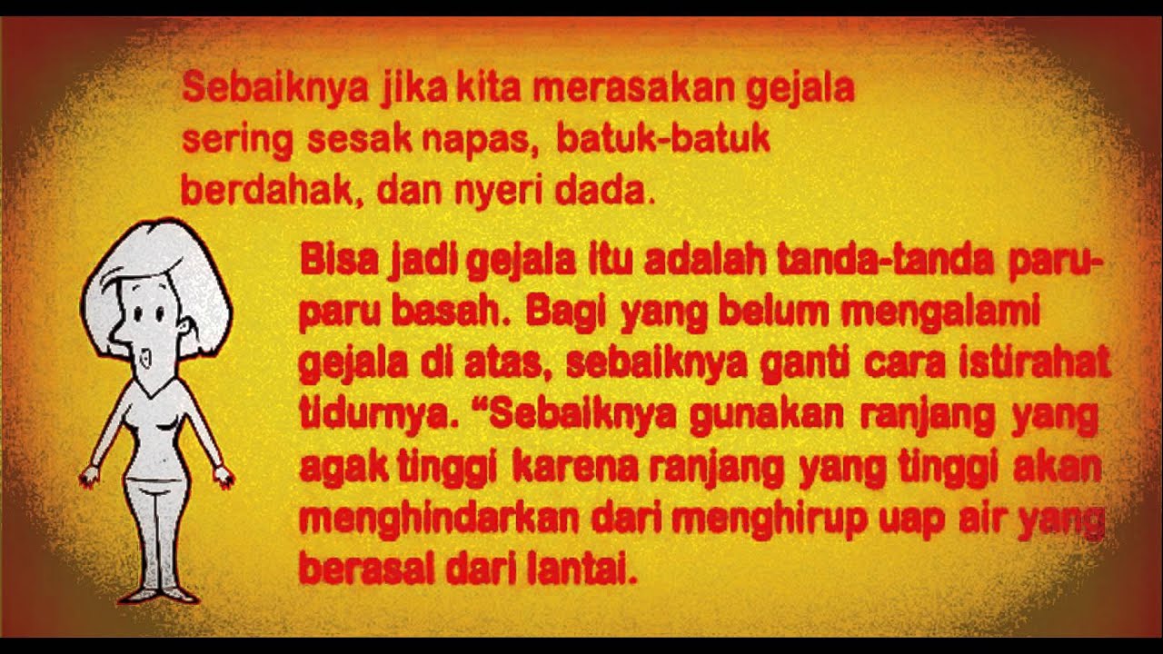 WAJIB LIHAT !! BERIKUT AKIBAT DARI PARU-PARU BASAH | Cara Mengobati