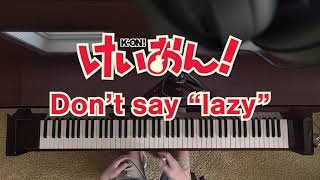 Dont Say Lazy  Kon Ed arr Animenz
