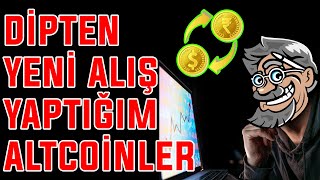 Hangi̇ Altcoi̇nleri̇mde Satiş, Hangi̇ Altcoi̇nlerde Yeni̇ Alişlar Yaptim?Btc Analiz| Altcoin