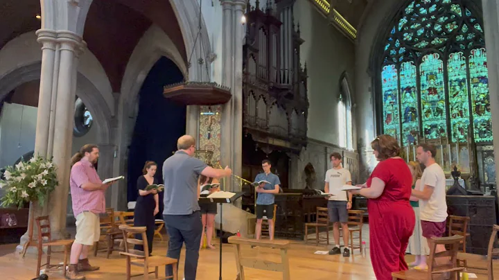 Amy Summers - Nunc dimittis (rehearsal clip)