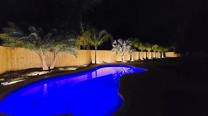 LED Flood Lights RGB Color Changing 300W Equivalent Outdoor, 30W Bluetooth Smart Floodlights  Review