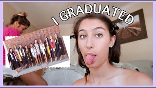 GRWM + graduation *TRANSFORMATION*
