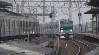 【JR】 常磐線 E233系 2000番台 マト7編成 「東急車両出場」 @吉川,北小金