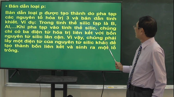 Chất bán dẫn là gì vật lý 11 năm 2024