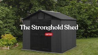 Meet the Keter Stronghold Shed | Durable Outdoor Storage for Any Backyard