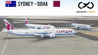 Infinite Flight - B777-300ER - Sydney to Doha
