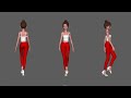 female walk cycle_animation #nekarig #walkcy #3danimation #animation #autodeskmaya