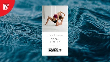 TOTAL STRETCH с Алёной Климовой | 26 июля 2025 |Онлайн-тренировки World Class