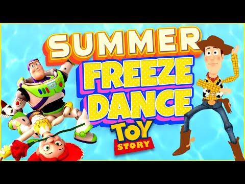 😎 Andy's Coming Freeze Dance 😎 Summer Toy Story Brain Break 😎 Just Dance 😎 GoNoodle