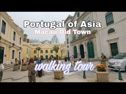 Video: Tur Pemandangan Makau Portugis