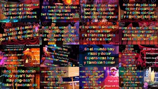 updated Its A Small World All Languages S  S U0026 Translations