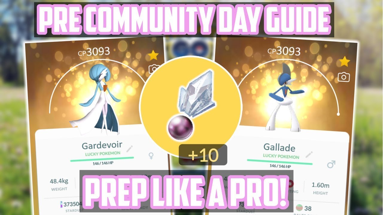 Como conseguir Gallade e Gardevoir em Pokémon GO