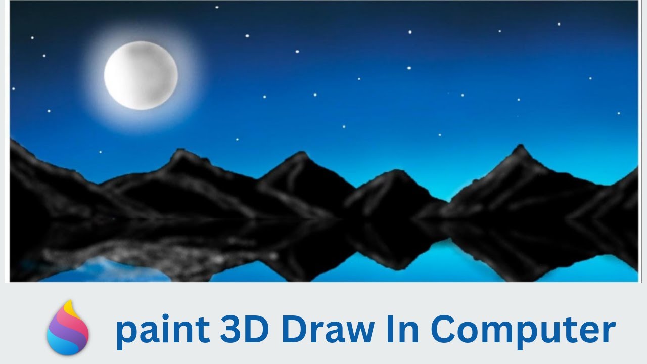 How To Draw In Computer Paint 3D Tutorial For Beginners Digital Art How To Draw In Computer Paint 3D Tutorial For Beginners Digital Art
