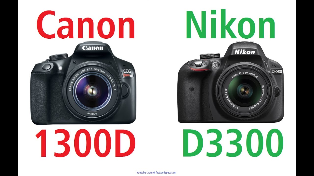 Canon 1300D vs