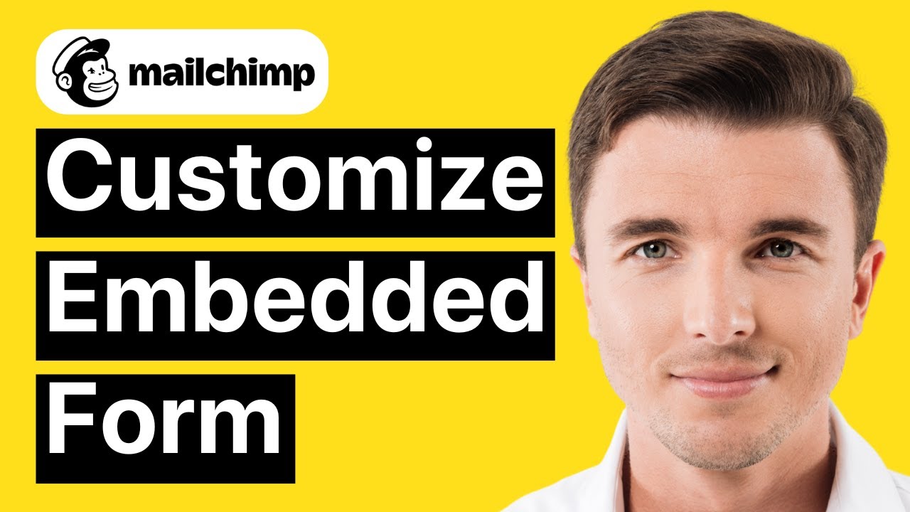 Mailchimp Embedded Form How to Customize Your Embedded Mailchimp Form Within Mailchimp - YouTube
