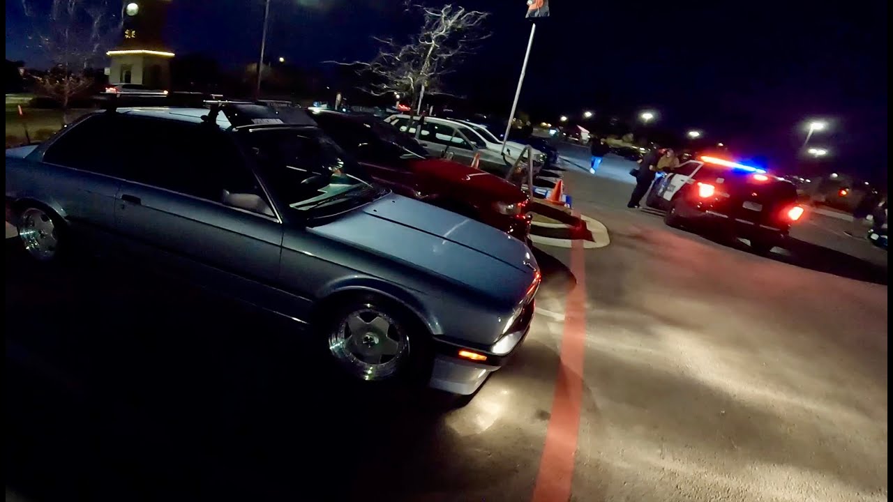 R1 Shuts Down Super Car Meet | COPS SHOW UP!!! - YouTube