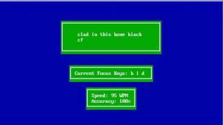 Let's Play Typing Tutor 5 for DOS screenshot 4