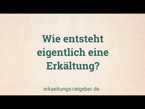 Video: Wie Man Kräutertee Gegen Erkältungen Aufbrüht