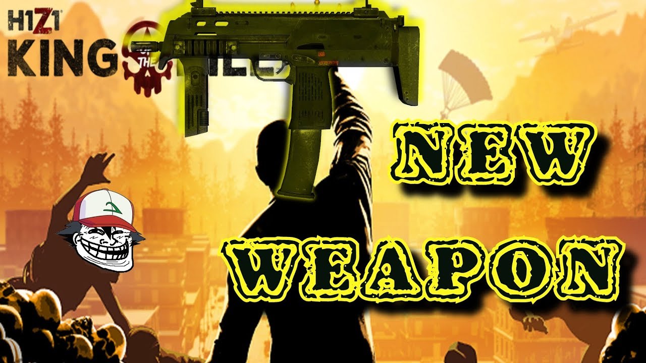 NEW WEAPON IN H1Z1 KOTK and an Awkward moment with TROLL