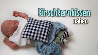 Kirschkernkissen - Nähanleitung OHNE Schnittmuster - Für Anfänger - Nähtinchen