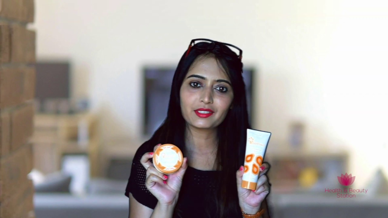 Oriflame Essentials Papaya Face Cleanser And Face Cream Review By