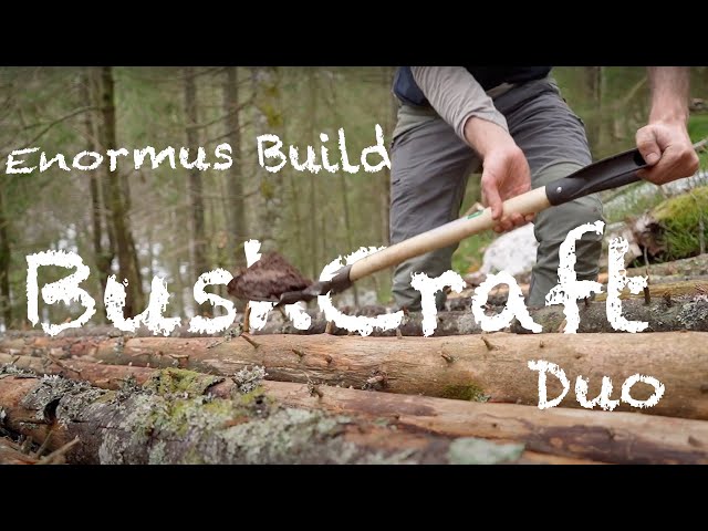 Bushcraft Camp. Bushcraft shelter. A frame shelter take down. 