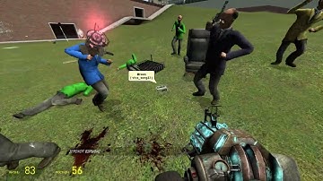 Having fun with Zeta Player and M9K weapons