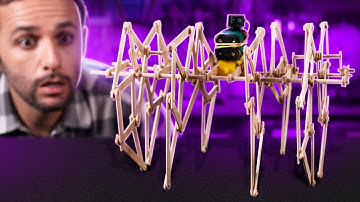 ROBÔ que ANDA IGUAL ARANHA: Faça em casa