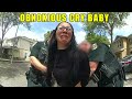 Obnoxious Woman Turns into a Cry Baby When the Handcuffs Go On