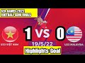 Goal VIETNAM vs MALAYSIA | Highlights Semi Finals Sea Games 2022 | Scor 1 - 0