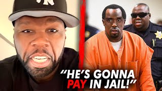 50 Cent Breaks His Silence On Diddy Going To Jail For Tupacs Murder