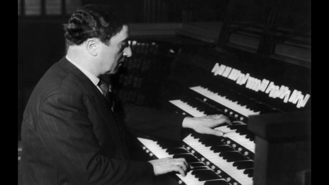 Maurice Duruflé performing his own Suite for Organ (Opus 5) [of course, No Toccata]