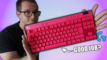 Logitech made an actual gaming keyboard - PRO X TKL Rapid