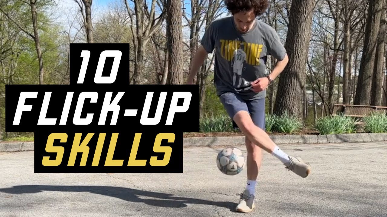 10 Easy Flick Up Skills | Soccer Skills Tutorial