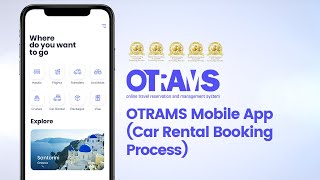 OTRAMS Mobile App Car Rental Booking Flow screenshot 5